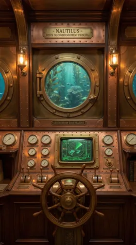 Nautilus - 3D Wallpaper