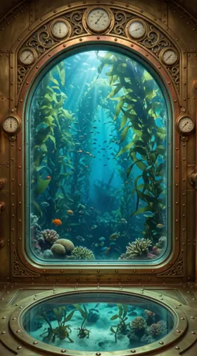 Nautilus - 3D Wallpaper