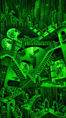 MATRIX - 3D Wallpaper - 8