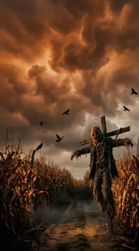 SCARECROW - 3D Wallpaper #2