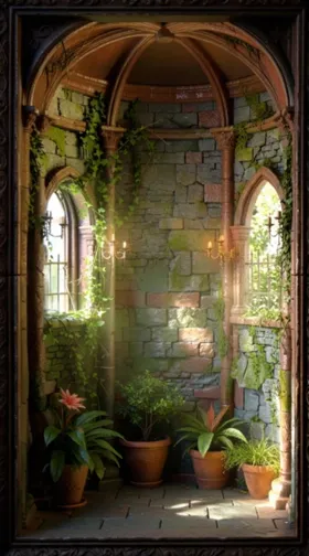 Sunlit Bastion Corner